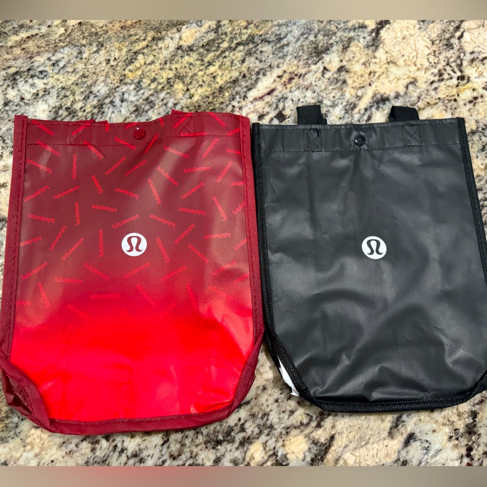 Lululemon 2 Small Reusable Bags